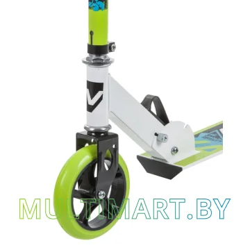 Самокат Novatrack Jungle Steel 145S.JUNGLE.WGN9 (белый/зеленый, 2019) картинка 4